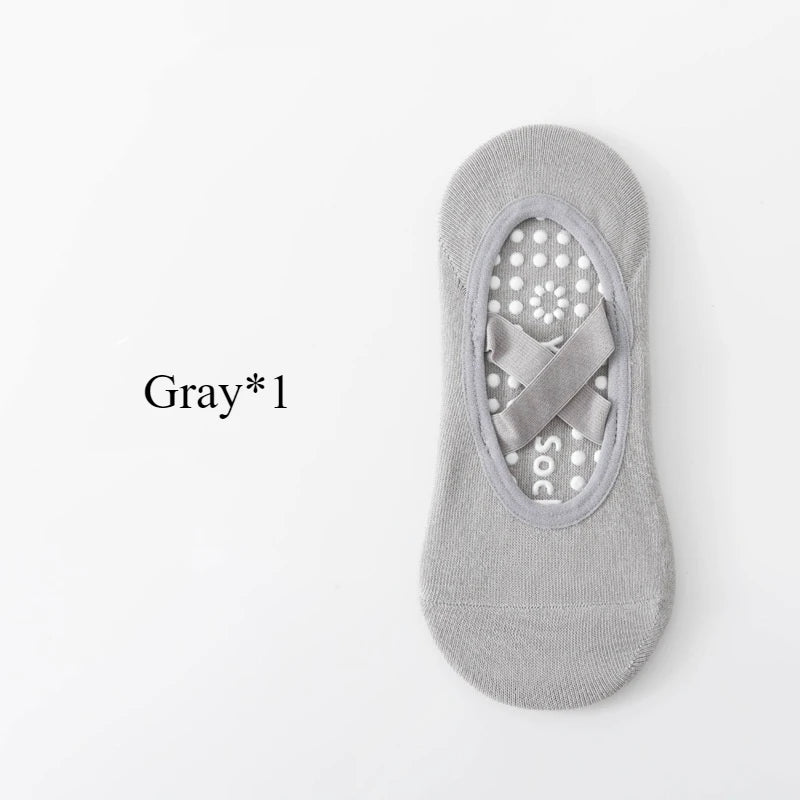 Yasmine Pilates Socks -  Anti-slip