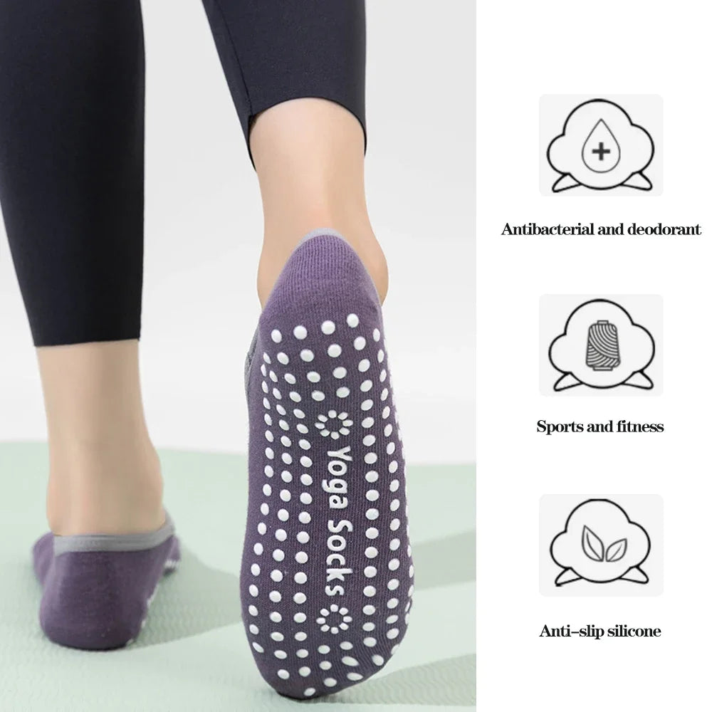 Yasmine Pilates Socks -  Anti-slip