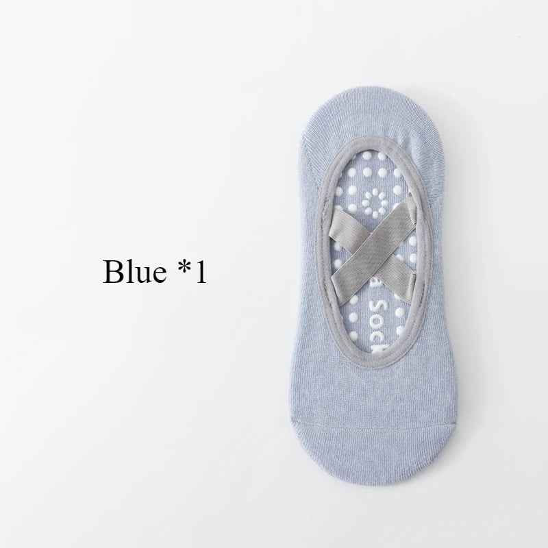 Yasmine Pilates Socks -  Anti-slip
