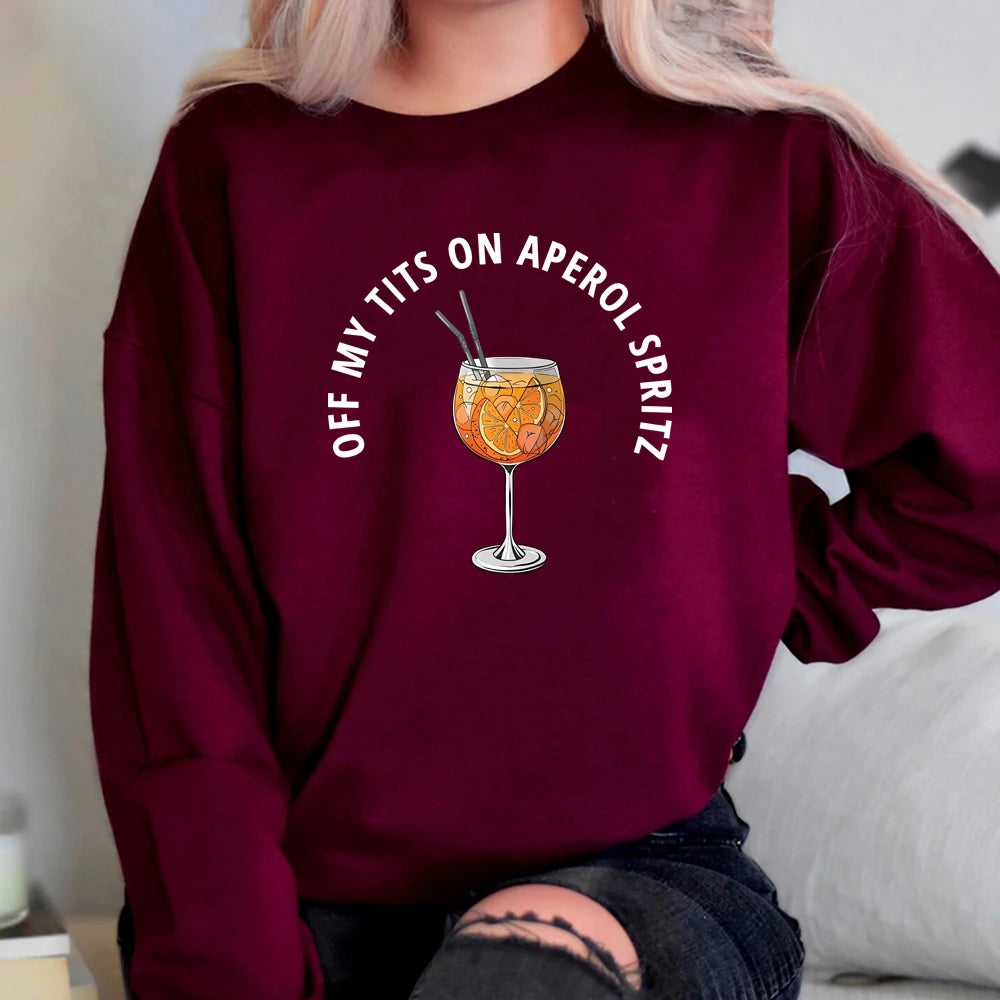 Off My Tits Aperol Spritz Sweatshirt