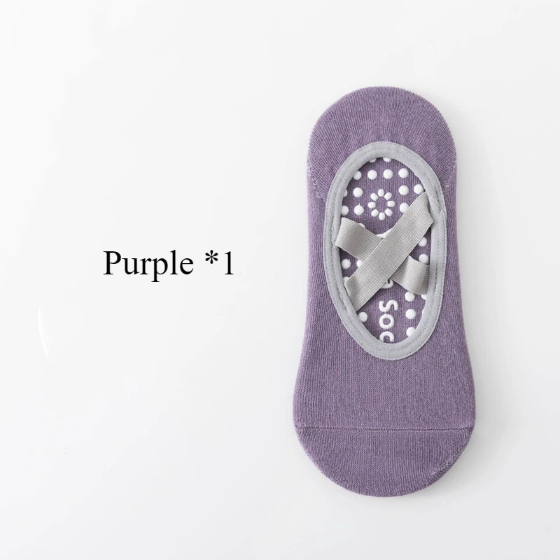 Yasmine Pilates Socks -  Anti-slip
