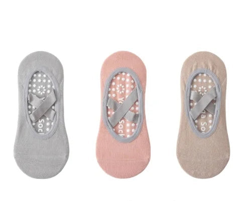 Yasmine Pilates Socks -  Anti-slip