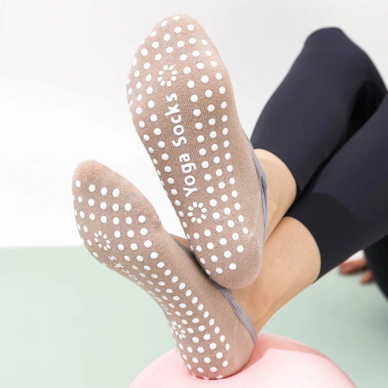 Yasmine Pilates Socks -  Anti-slip