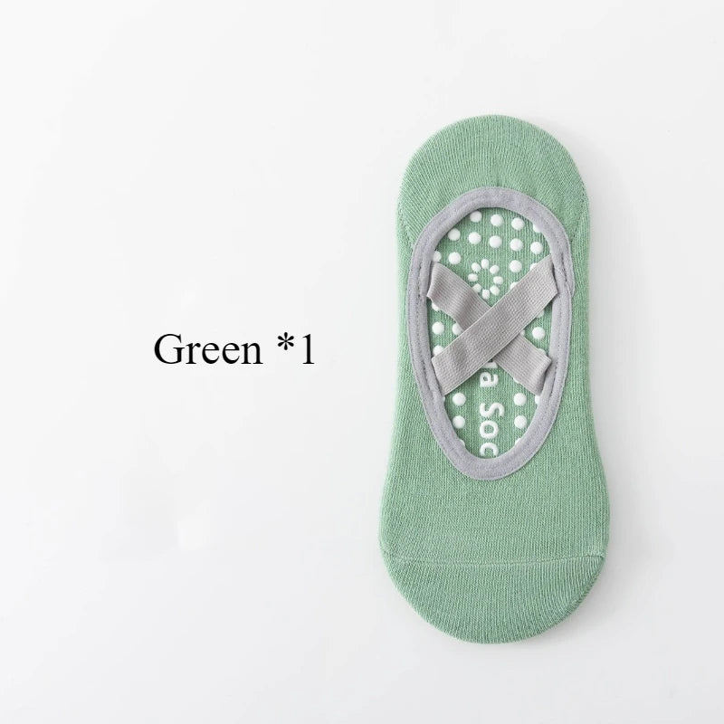 Yasmine Pilates Socks -  Anti-slip